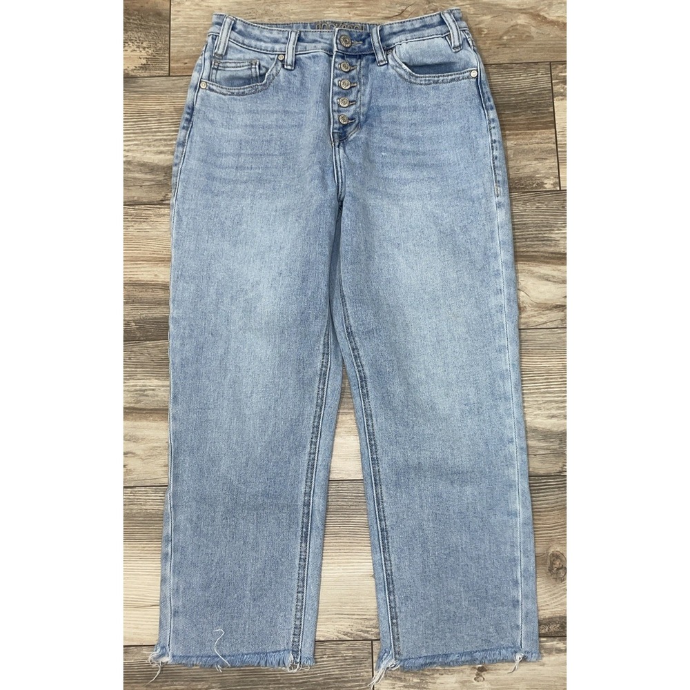 Women's Straight Cropped jeans Rock&Roll Denim Size‎ 28X25
